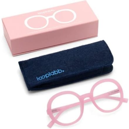 Looplabb leesbril sterkte +2,00 model jane licht roze