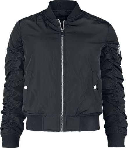 Black Premium by EMP Zwart bomberjack - Dames - XXS