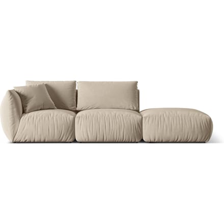 Hoekbank Chris 3-zits rechts velvet | Micadoni