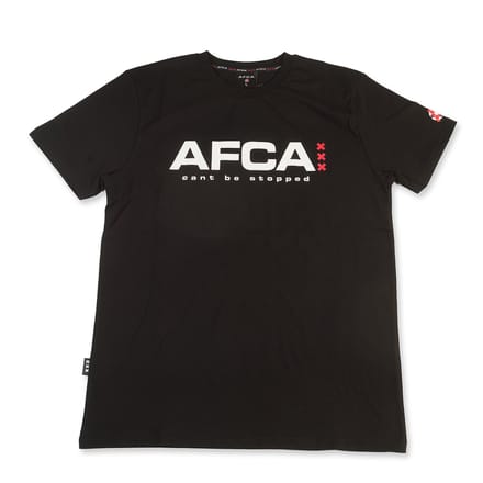 T-Shirt AFCA CBS Black - AFCA - Cant Be Stopped - Ajax - Amsterdam - Fanwear