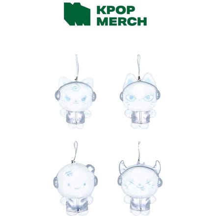 [Précommande] aespa - Porte-clés Poupée Fanlight (version ARGENT) WINTER white