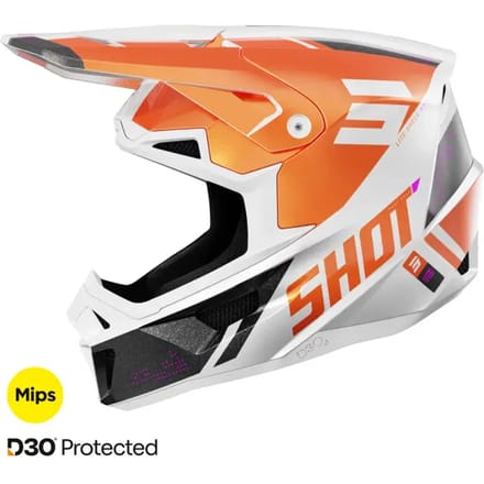 Volle motorhelm Shot Race Gear Lite Ultra