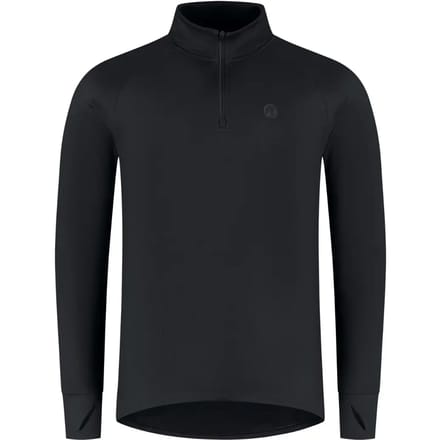 Rogelli Essential Heren Hardloopshirt - Lange Mouw - Duimgat - Zwart