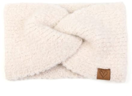 Bijoutheek Hoofdband Winter Knoop Beige
