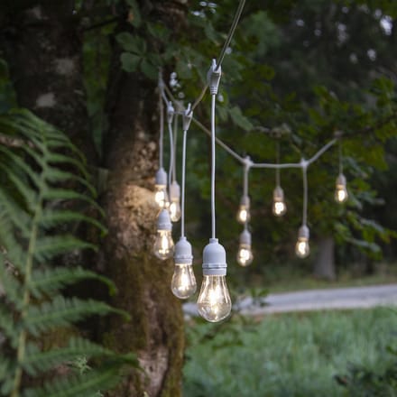 Star Trading LED-buitensnoerlamp, buitenverlichting, gloeilampen, warm wit, 360 cm