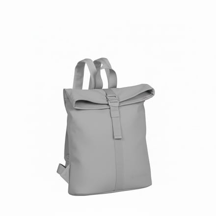 New Rebels Branson Los Angeles Rolltop Backpack Mini 7L Waterafstotende Rugzak PU Grijs