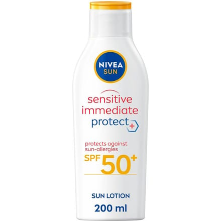 Nivea Sensitive Immediate Protect Sun Allergy Lotion SPF50+ - 200 ml