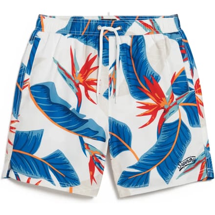 Superdry Hawaiian Print 17 Zwemshort Heren - Maat M