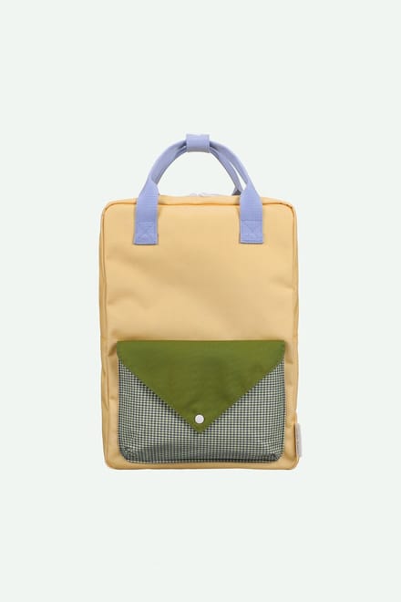 Sticky Lemon - grote rugzak - envelop - takjes beige