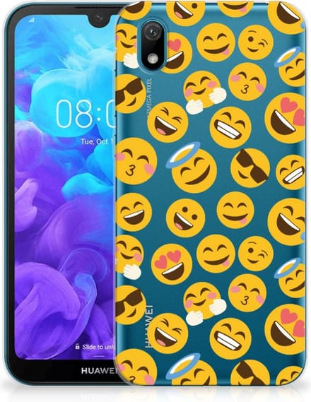 Huawei Y5 (2019) TPU bumper Emoji