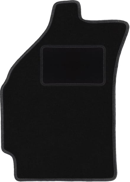 Bestuurdersmat zwart voor: Daewoo Matiz hatchback (1997-2007)
