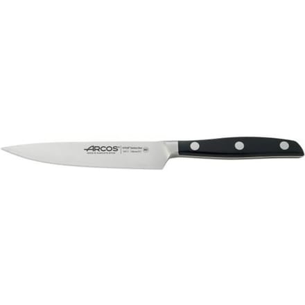 Mes - ARCOS - Manhattan - Blad 15 cm - Ergonomisch - Roestvrij staal zwart