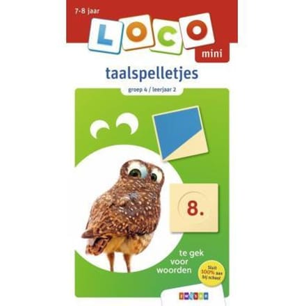Loco mini taalspelletjes Educatieve boeken (spelletjes en raadsels)