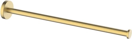 Wiesbaden Alonzo Handdoekrek 1-Armig 38 cm - Geborsteld Messing PVD