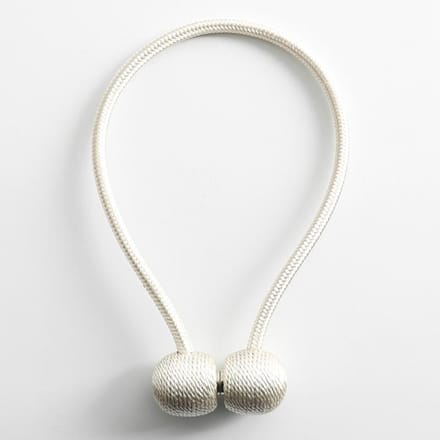 Crochets Magnétiques pour Rideaux, 1 Pièce, Boule Perle, Attaches de Rideaux, Pinces à Boucle, Accessoires Corde à Rideaux, Support Crochet, Décorations de Maison
