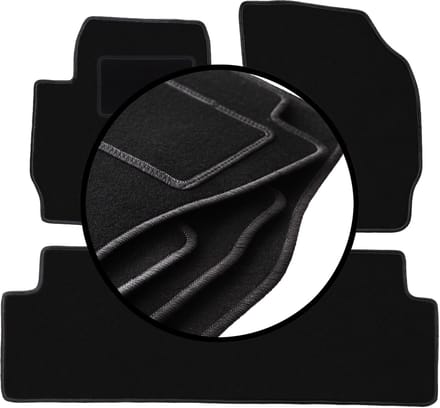 Complete set veloursmatten voor: Ford Maverick MK2 SUV (2004-2007)