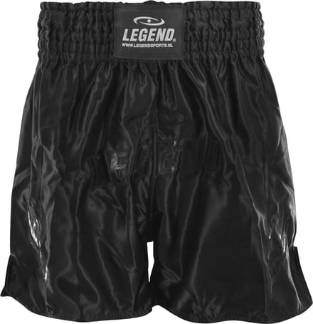 Legend Sports Logo (kick)boksshort Zwart Maat L