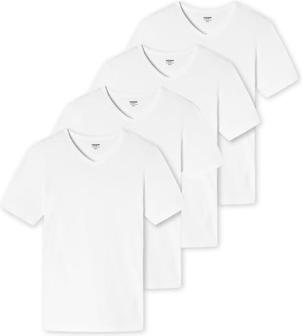 uncover by Schiesser Heren onder t-shirts 4 pack Basic