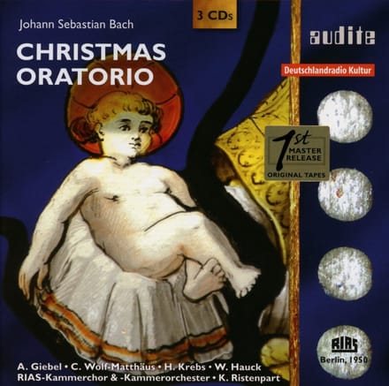 RIAS & Karl Ristenpart & Agnes Giebel & Ch Wolf-Matthäus - J.S. Bach: Christmas Oratorio (3 CD)