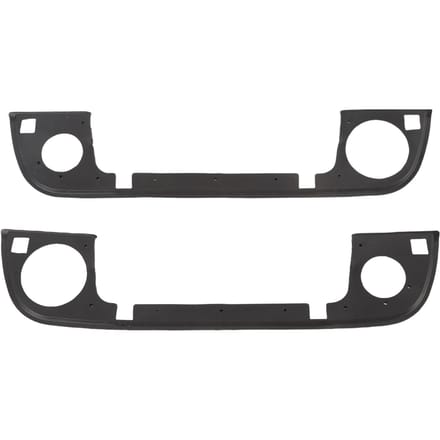 2 STUKS Buitendeurhandvat Cover Afdichtingsring Voor Links Rechts Plastic 51218122441 Vervanging voor E32 E34 E36 white
