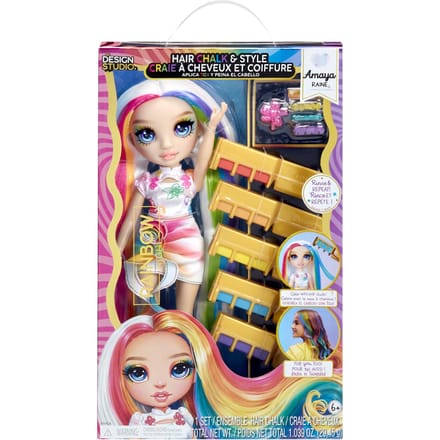 Rainbow High Hair Chalk & Style -pop Amaya (regenboog)