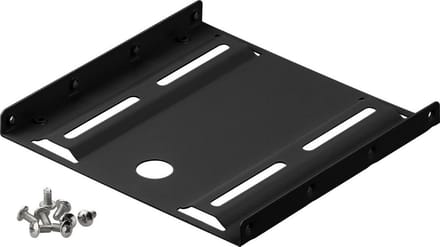 Goobay 2,5 inch harde schijf montageframe naar 3,5 inch - 1-voudig, geschikt voor de installatie van een 2,5 inch harde schijf in een 3,5 inch behuizingssleuf