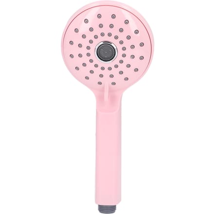 Drukdouchekop ABS Handheld Twee standen Hogedrukdouchesproeier Voorkomt spatten kersenroze kleur