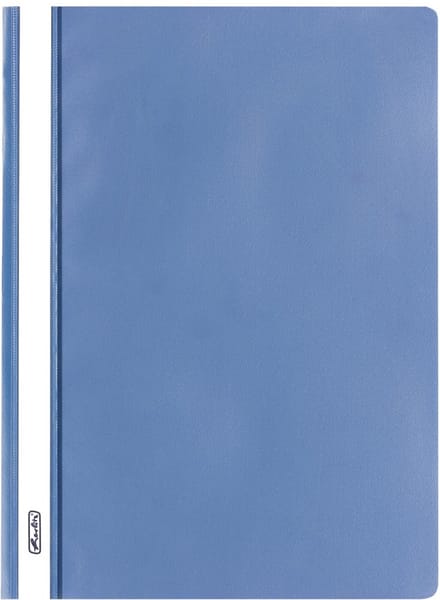 Schnellhefter A4 PP blau Schulheft. 1er Pa