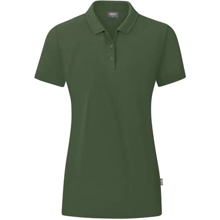 Jako Organic Polo Dames - Olijf | Maat: 46