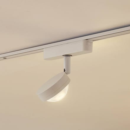 Lindby LED spot 48 V Lumaro, wit, Ø 7,3 cm, aluminium, dimbaar