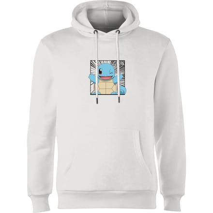 Pokémon Pokédex Squirtle #0007 Hoodie - White - M