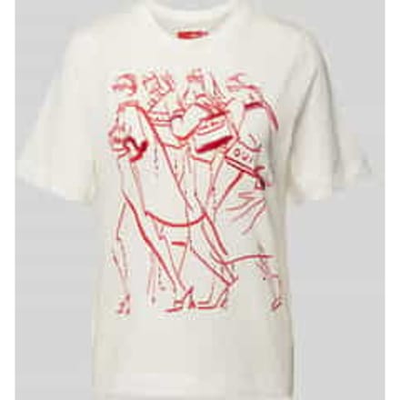 T-shirt met motiefprint
