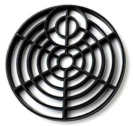 Ronde Rooster 150 mm - Zwart (Verpakking à 2)
