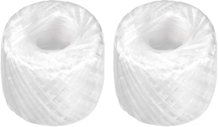 Cosensi - Dailygoods - Polyester Nylon Touw 250m voor DIY Projecten Wit