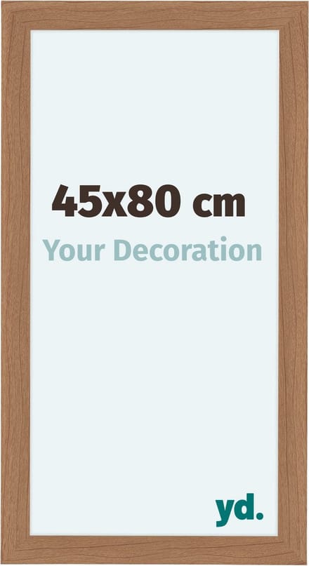 Your Decoration - Fotolijst 45x80 cm - MDF - Notenhout Licht - Como