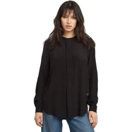 Damesblouse met lange mouwen G-Star Half Placket