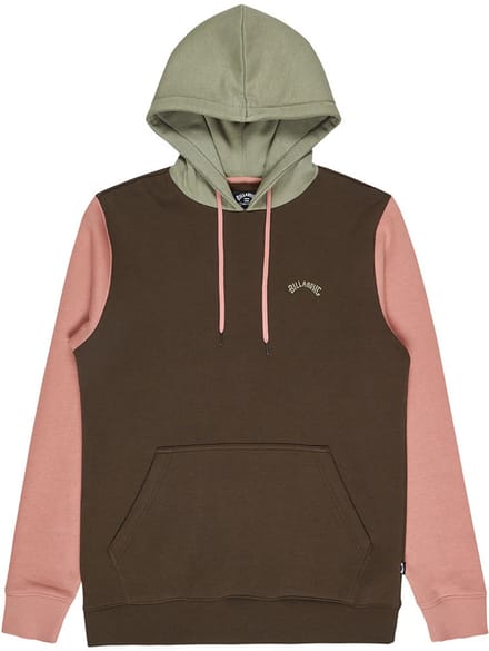 Billabong Arch Block Hoodie Groen M Man