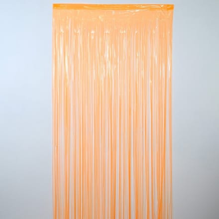 Fluo oranje gordijn 1x2 m - Artemio