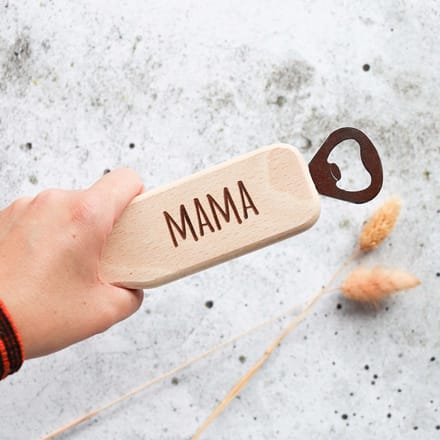 Flesopener - mama | moederdag cadeau - bieropener