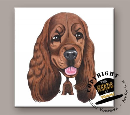 Tegel Hond Cocker Spaniel