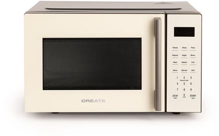 CREATE - Magnetron 23L met grill- en ovenfunctie 1000W - Gebroken wit - MICROWAVE STUDIO