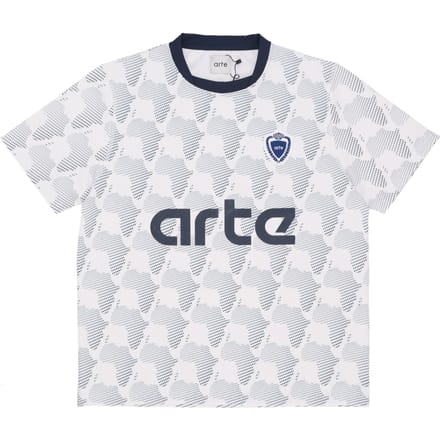 Mannen T-shirt Voetbal Shirt Wit/navy