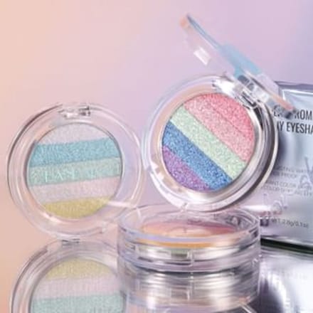 HANDAIYAN - Multi-Chrome Shiny Eyeshadow - 3 Colors 03# - 2.8g