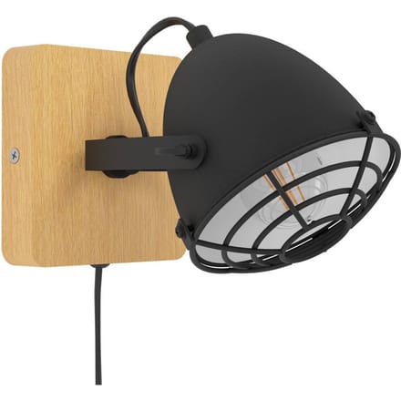 EGLO Gatebeck Plafondlamp - E14 - 11 cm - Bruin