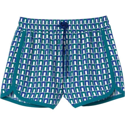 Lacoste Dames-shorts met geometrisch patroon (Veelkleurig)