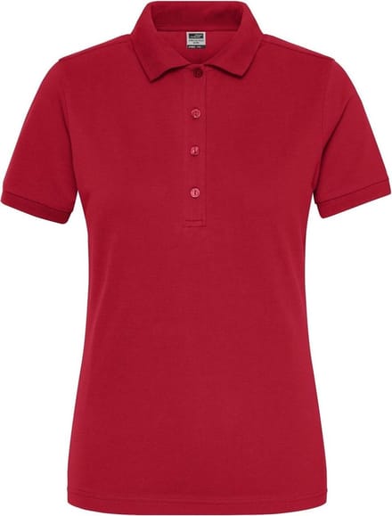 James and Nicholson Dames/dames Bio Stretch Polo Shirt (Rood)
