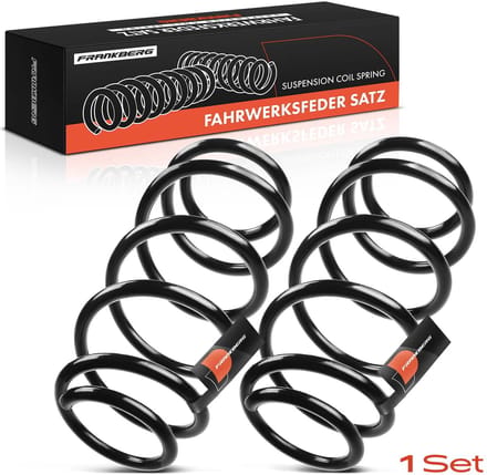 Frankberg 2x Veer Vooras voor Opel Calibra A 85 2.0L 1990-1997