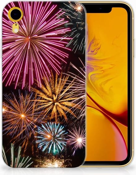 Apple iPhone Xr Silicone Back Cover Vuurwerk