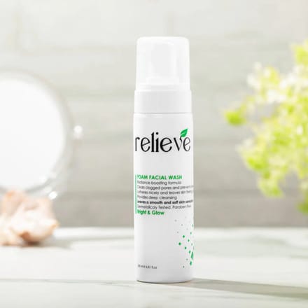 Relieve Foam Facial Wash