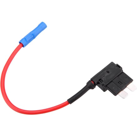 A Circuit Fuse Tap Piggy Back Standard Blade Fuse Holder ATO ATC 12v black